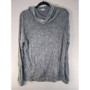 NWT Hello Mello XLarge Womens Long Sleeve Lounge Top Cowl Neck  CAREFREE‎